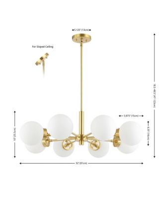 Prosie 8 Light Extendable Chandelier