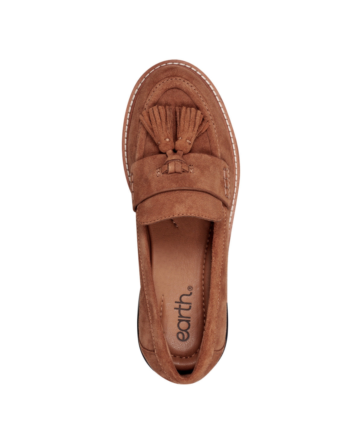 Earth Women's Zimm Tassel Lug Loafers In Brown