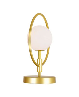 12" Metal Celeste 1 Light Lamp