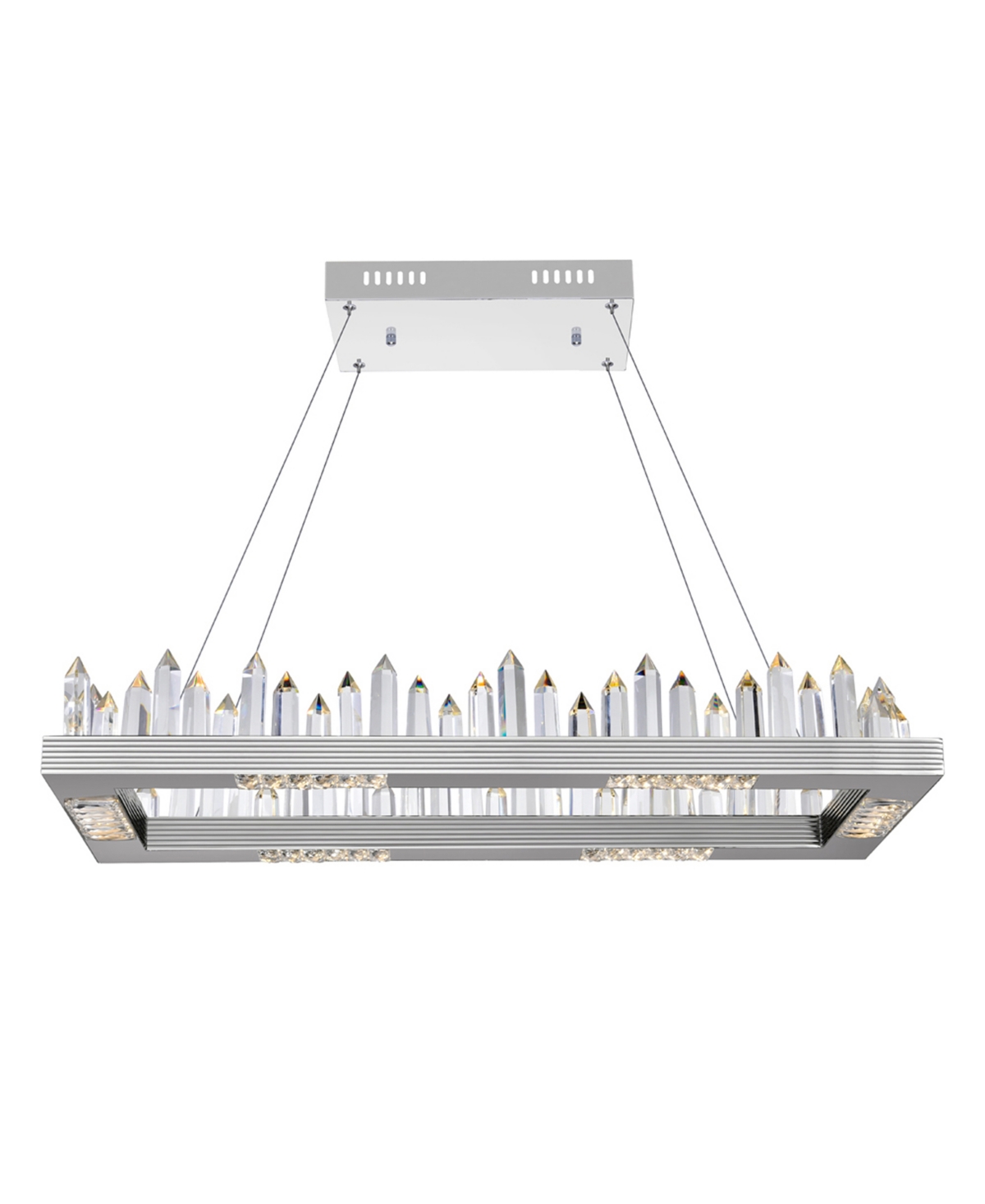 CWI LIGHTING 6" METAL AGASSIZ LED ISLAND AND POOL TABLE CHANDELIER 