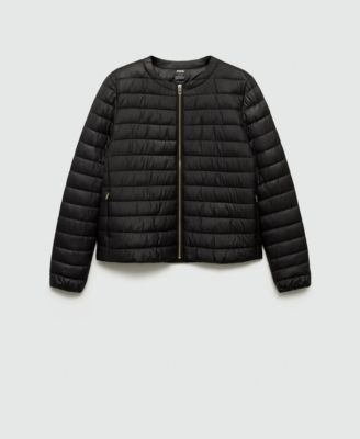 Women's Pockets Detail Quilted Anorak