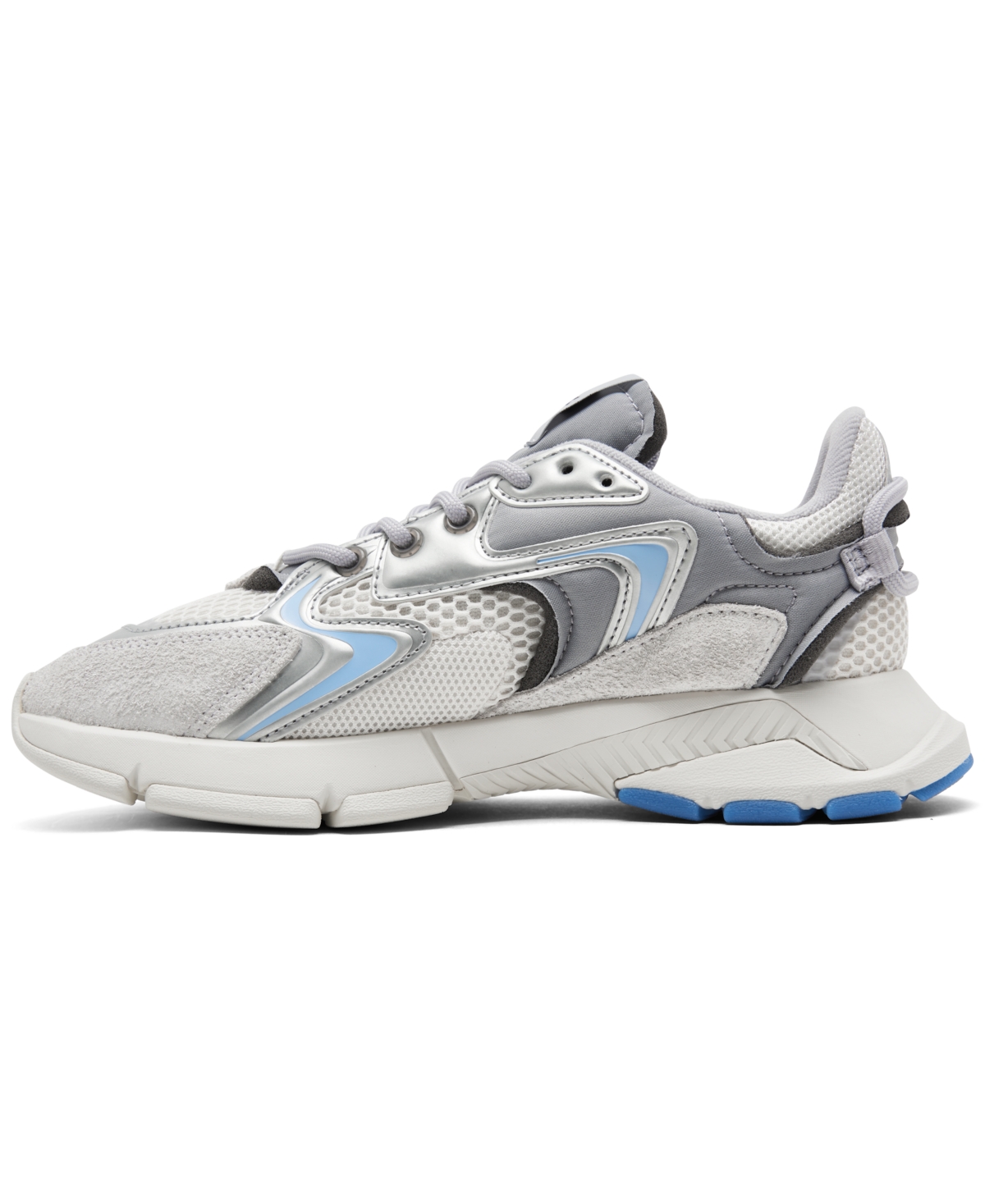 Lacoste Women's L003 Neo Textile Casual Sneakers from Finish Line -Silver