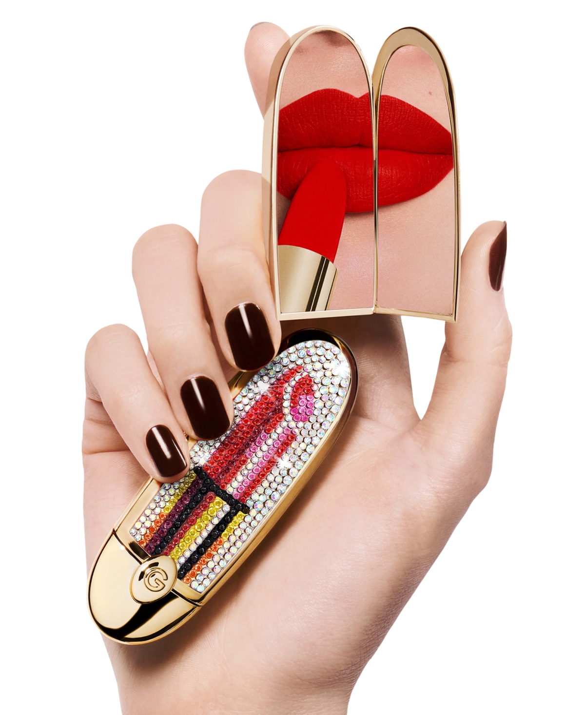 Guerlain Limited-edition Rouge G Customizable Lipstick Case In No Color