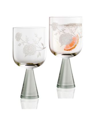 Peony Goblets, Set of 2