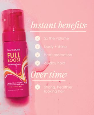 GrandeHAIR Full Boost Volumizing Foam, 5.07 oz.