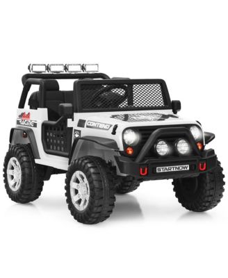 12V Kids Ride On Truck Remote Control Electric Car with Lights&Music