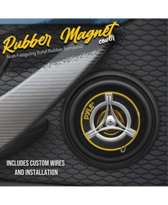 3.5" Two-Way Car Speakers, 120 Watt