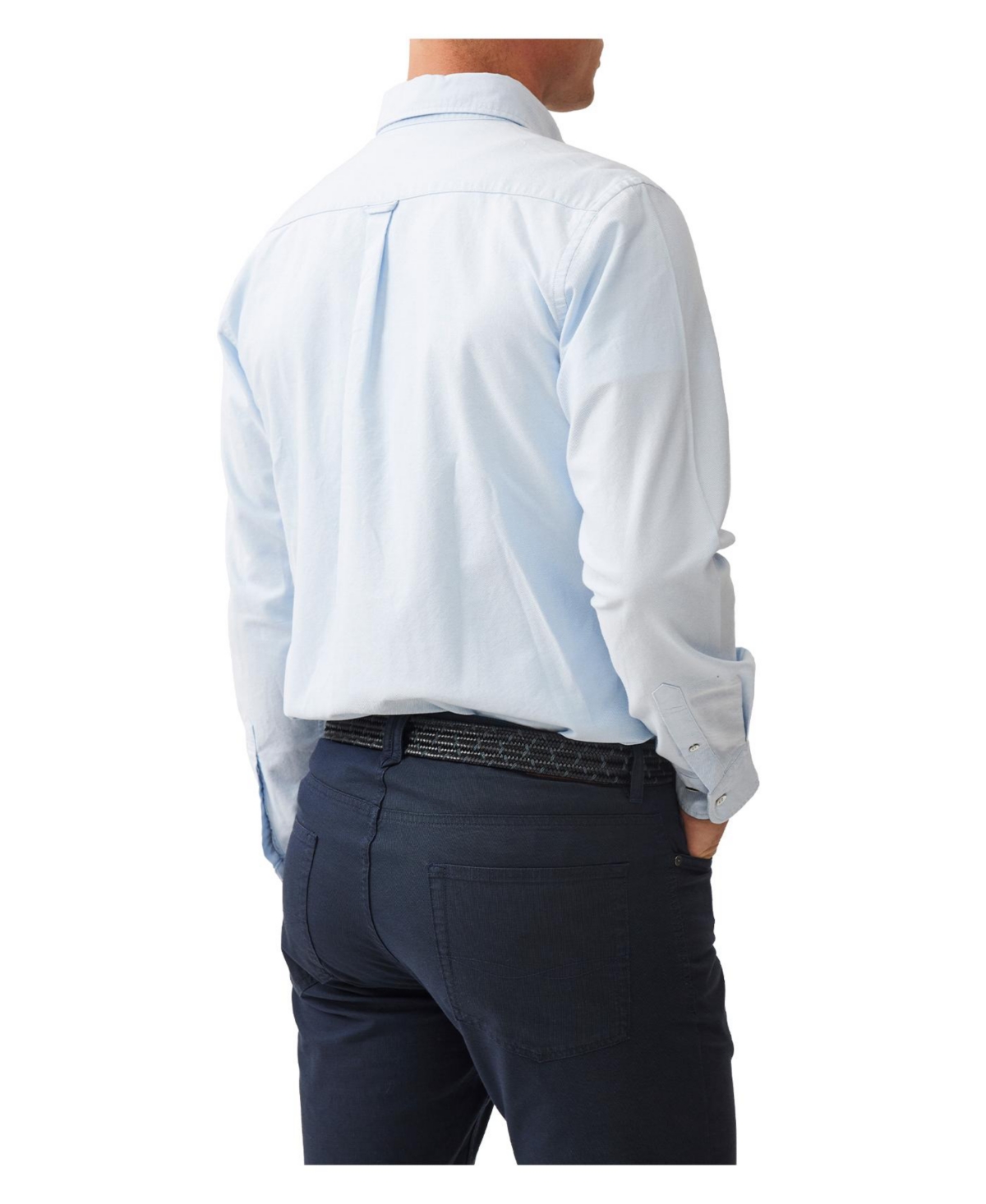 Rodd & Gunn Gunn Oxford Sports Fit Shirt In Blue