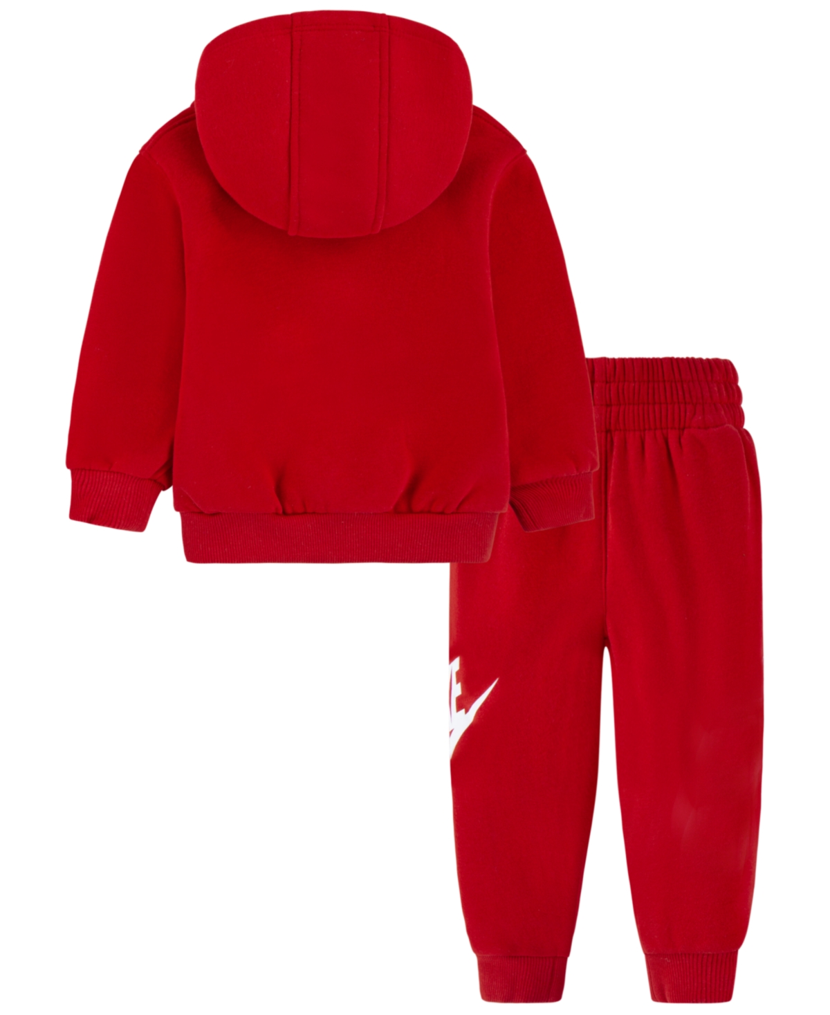 Nike Baby Boys Or Girls Club Fleece Hoodie And Pants, 2 Piece Set In University Red
