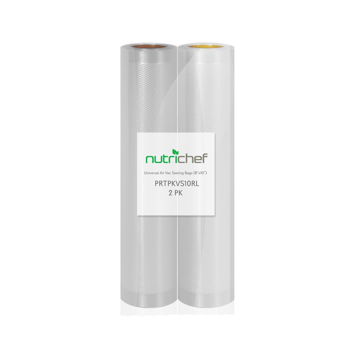 Vacuum Sealer Bags - Universal Air Vac Sealing Bags (2 Rolls, 20 ft. Total Length)