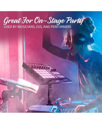 Universal Laptop Device Stand - Height Adjustable Tripod Mount (Set of 2)