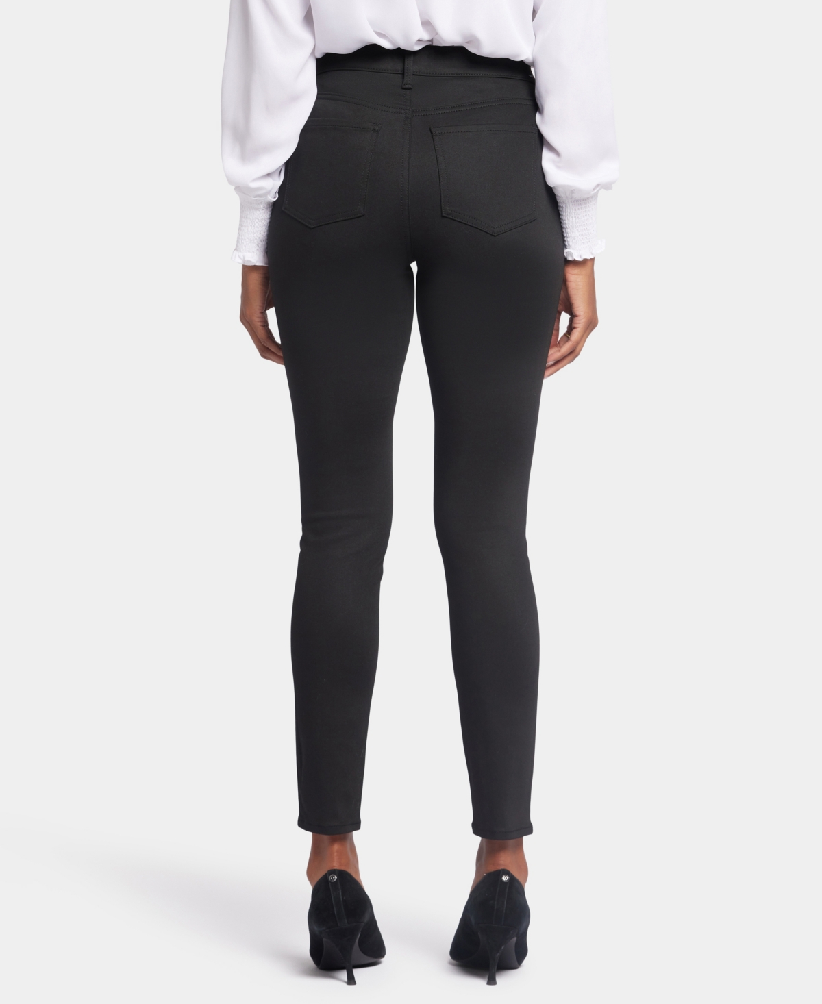 Nydj Ami Black Rinse Skinny Leg Jean In Black Rinse