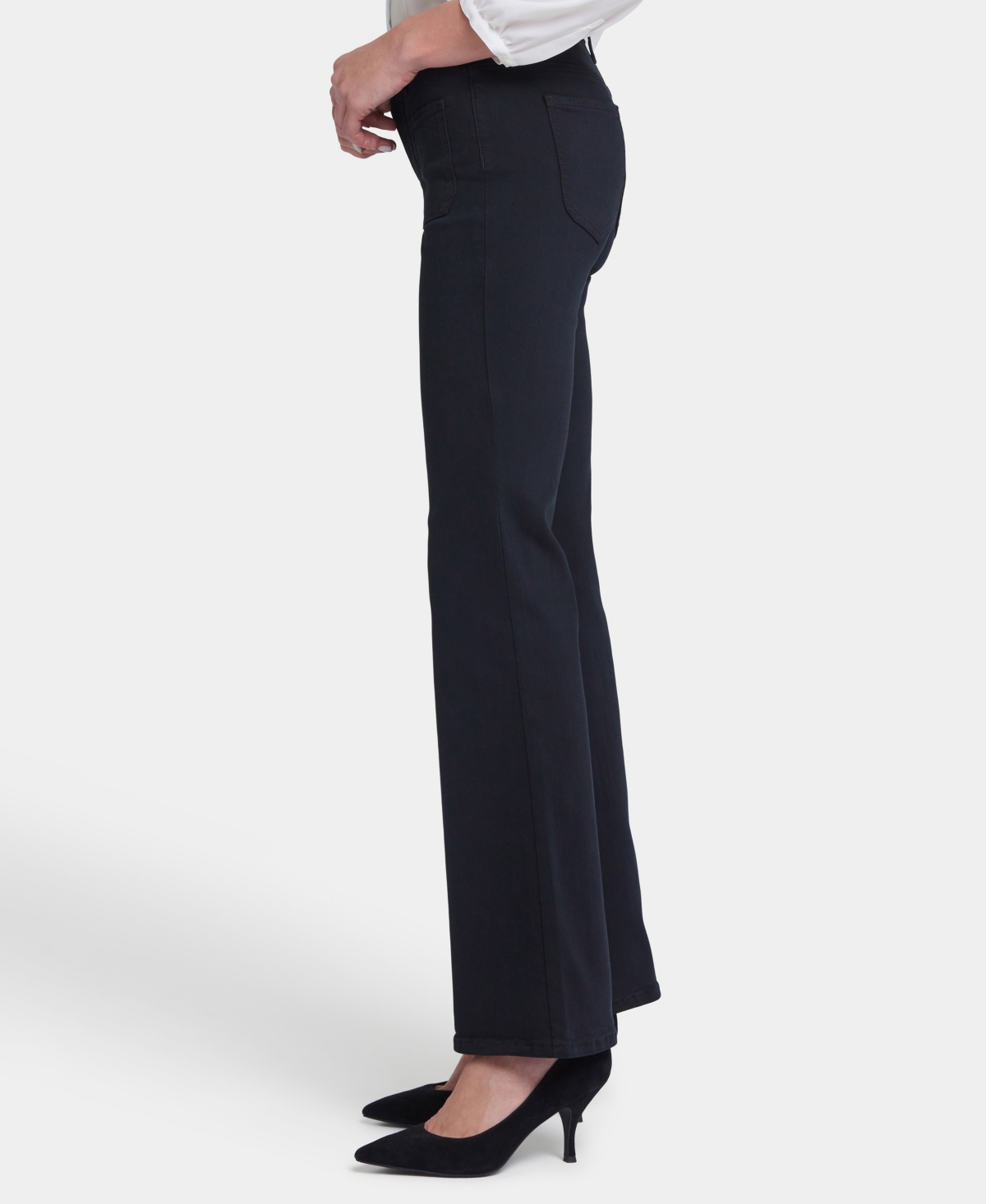 Nydj Women's Ava Flare Patch Pocket Jeans In Huntley