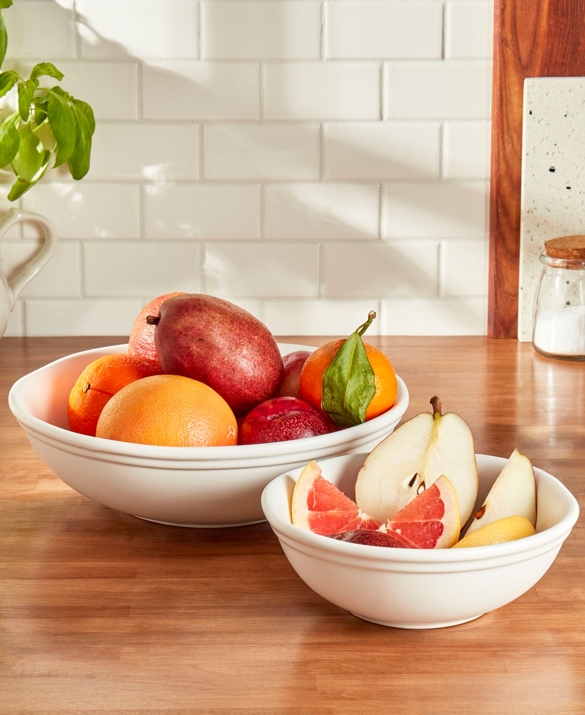 Bee & Willow Bristol Ceramic Serving Bowls, Set of 2