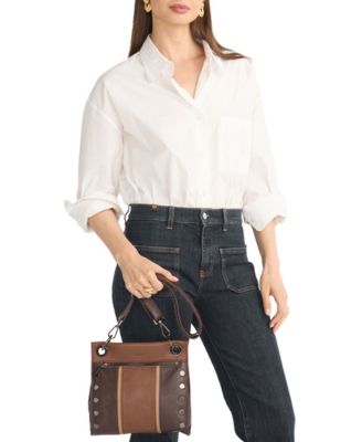 Tony Large Leather Crossbody Bag