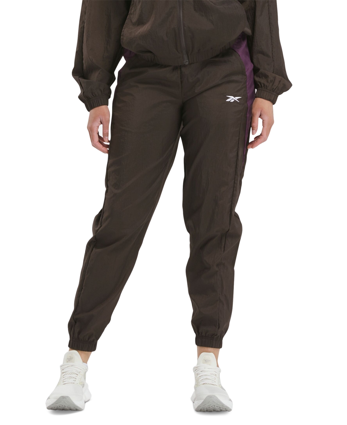Women's Vector Woven Track Pants - Brown