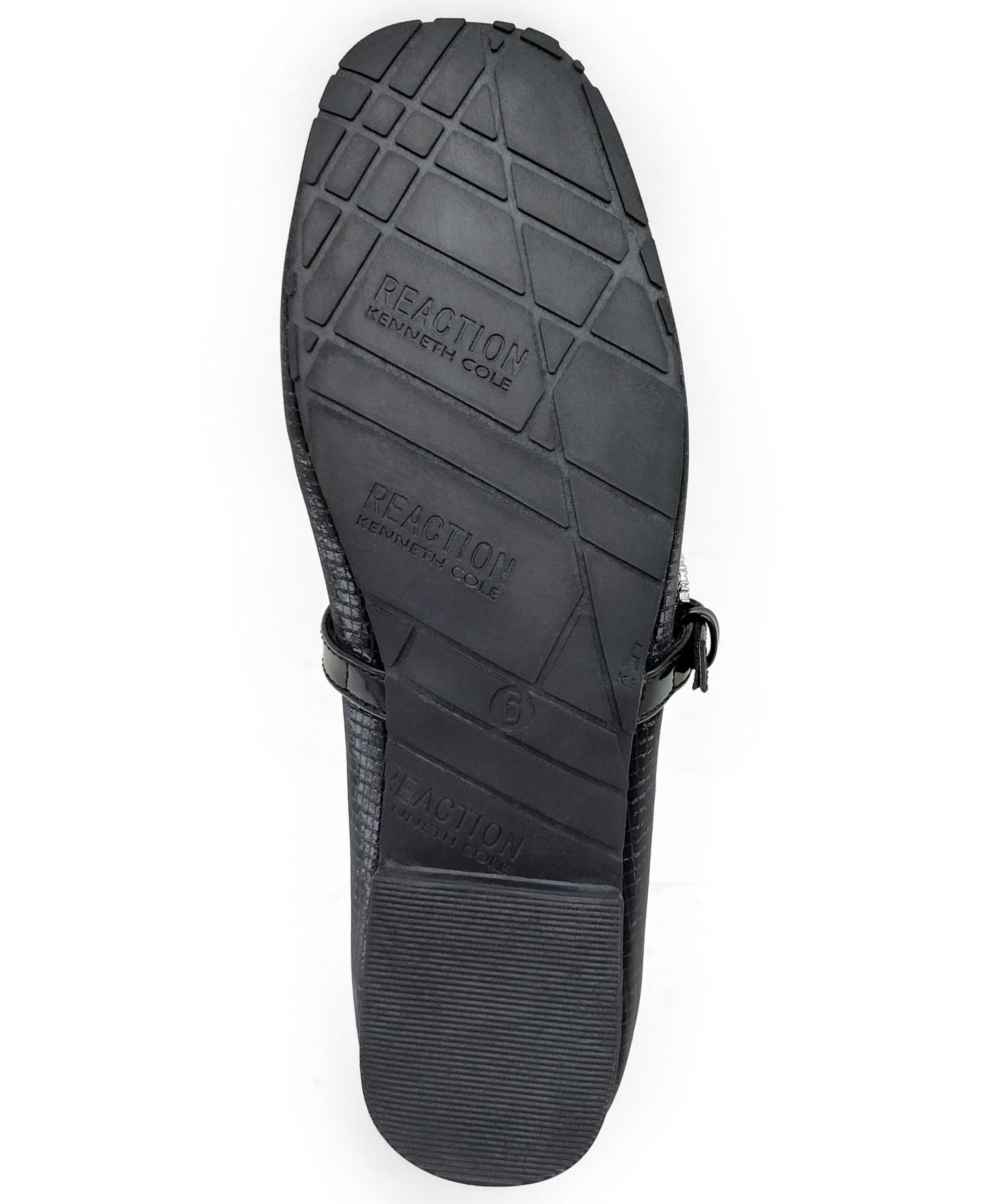 Женские балетки Kenneth Cole Reaction Elwood Ballet Flats, цвет: Чёрный металлик — фото 5