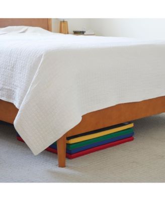 SoftZone Quad Fold-N-Go Activity Mat and Patchwork Toddler Blocks, Assorted, 13-Piece