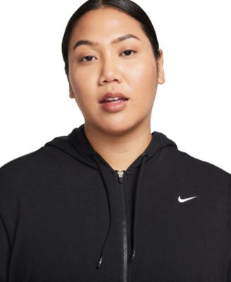 Plus Size Dri-FIT One Full-Zip French Terry Hoodie 