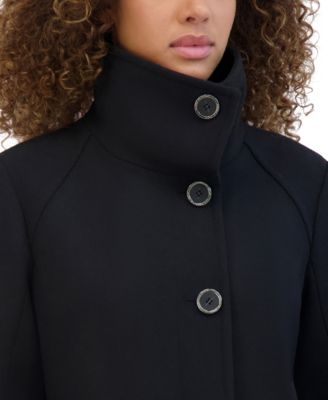 Kenneth Cole Women's Classic Wool Walker Coat - Macy's