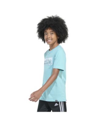 Big Boys Short Sleeve Regular Fit Linear Melt Tee