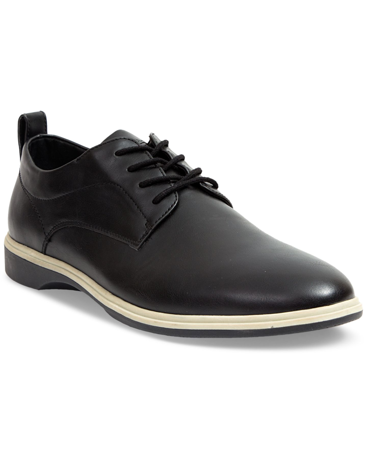 Deer Stags Men's Lisbon S.U.P.R.O. Sock Dress Oxford, цвет: Чёрный / Серый — фото 1