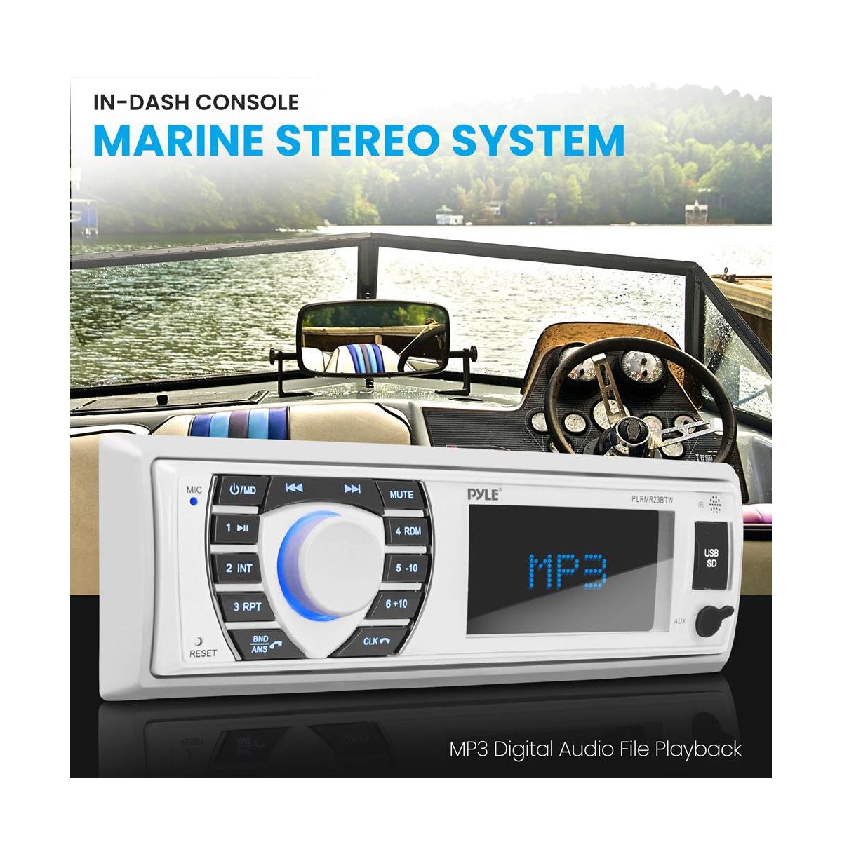 Pyle Marine Bluetooth MP3 Radio Receiver