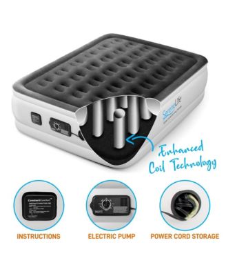 18" Full Premium Raised Airbed With Built-in Pump