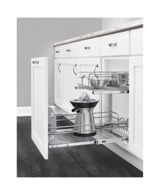 Cabinet Door Mount Kit for Pullout Shelves &amp; Trash Cans, 5WB-DMKIT