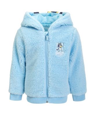 Boys Cozy Sherpa Zip Up Cosplay Hoodie to (2T - 10-12)