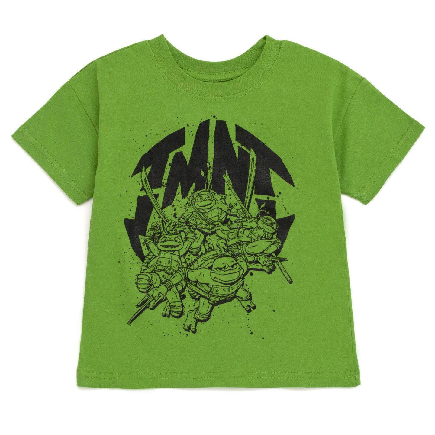 Комплект Teenage Mutant Ninja Turtles Athletic 2-Piece T-Shirt and Shorts Set для мальчиков, цвет: Зелёный чёрный — фото 4