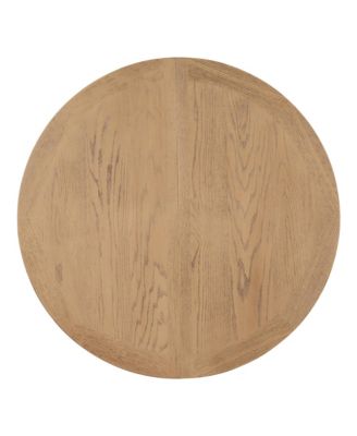 Retro Extendable Dining Table with 12-Inch Leaf for Functional Dining and Living Room Spaces