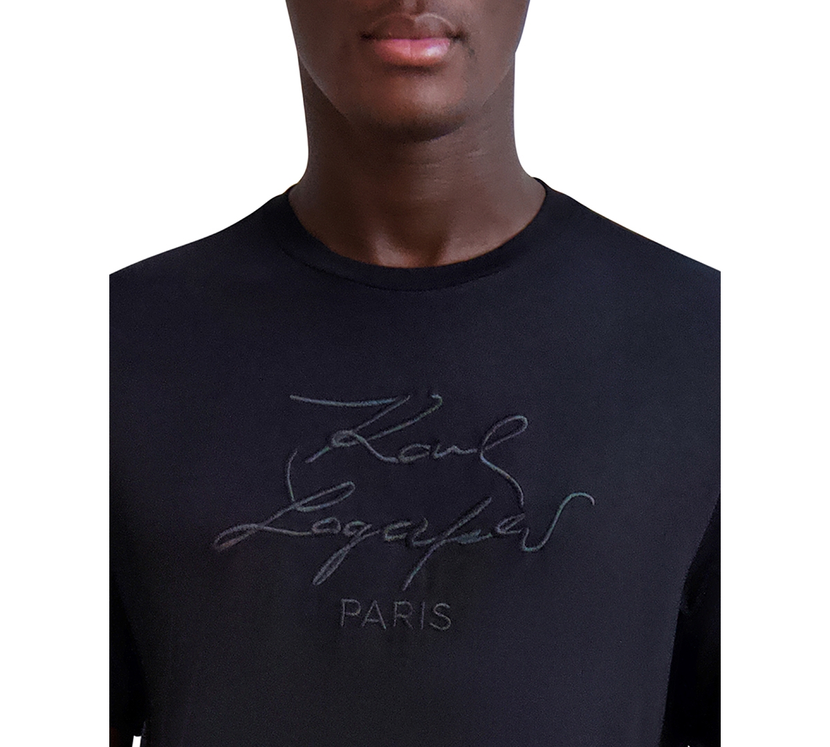 Karl Lagerfeld Paris Men's Logo Graphic T-Shirt