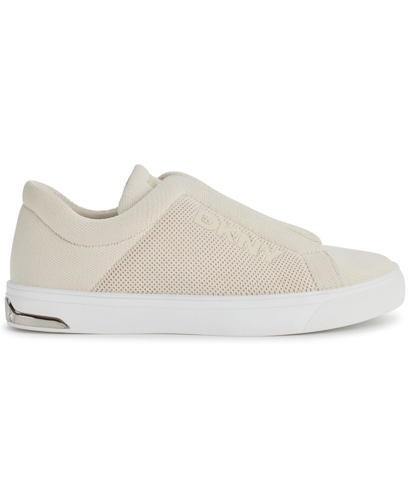 Женские кроссовки DKNY Abelina Knit Slip-On, цвет: Костяной — фото 2