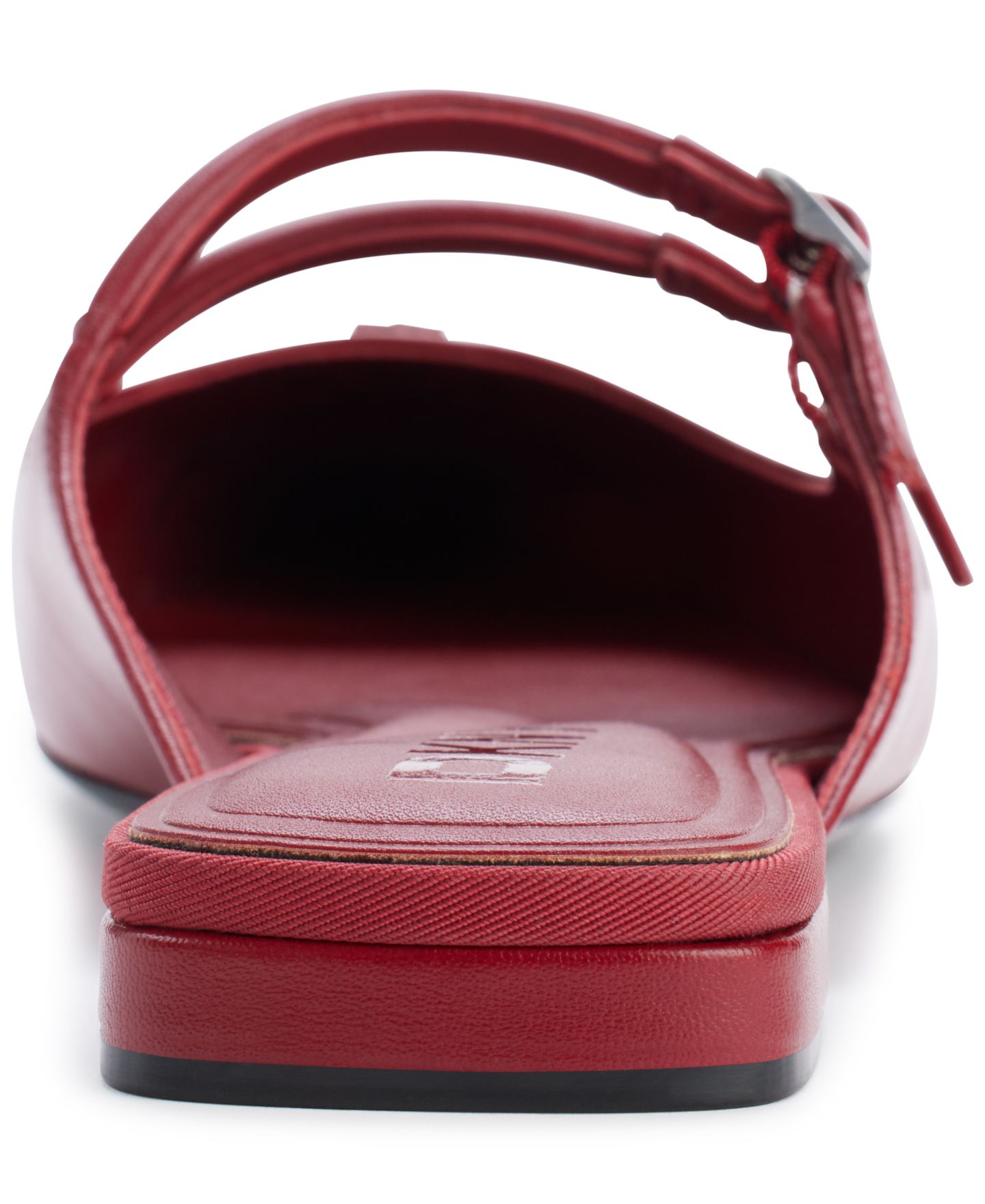 Женские сабо DKNY Cahana Slip-On Pointed Toe Mules, цвет: Рубиновый красный — фото 3
