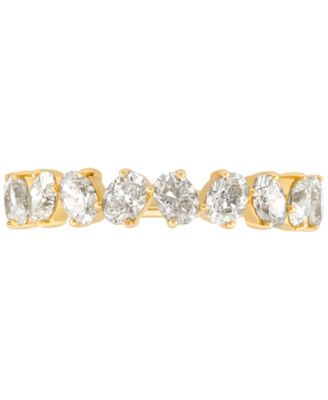 Diamond Oval Band (1-1/2 ct. t.w.) in 14k Gold