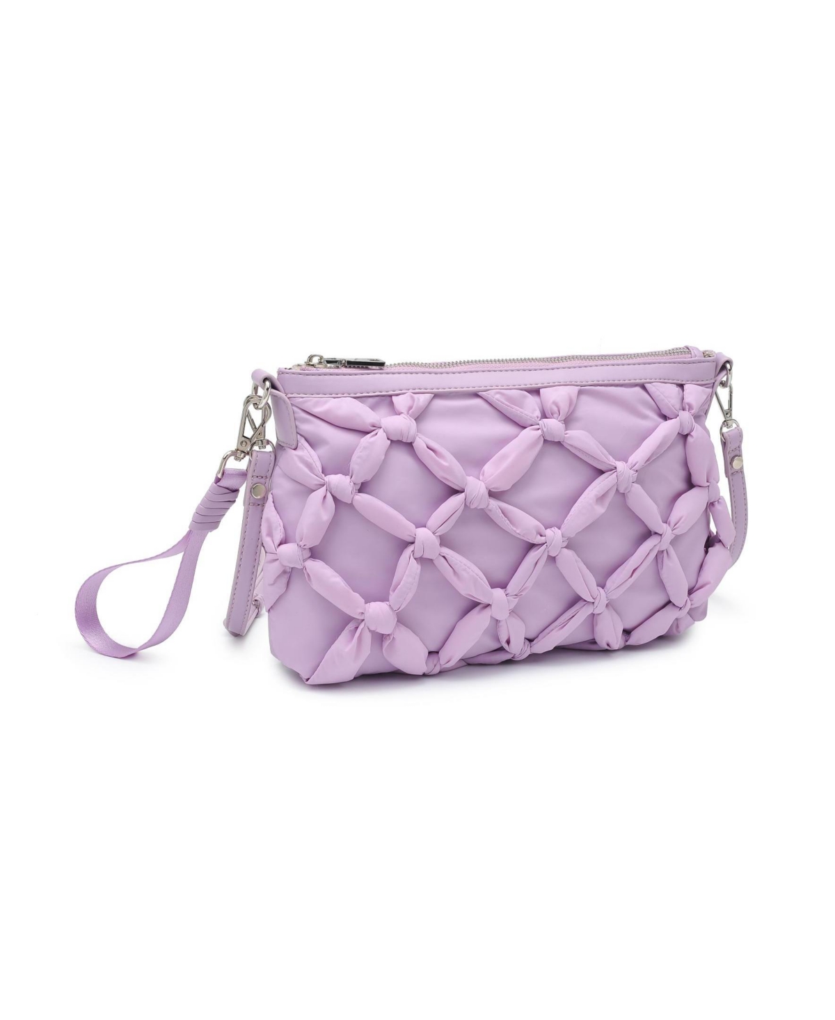 Shop Moda Luxe Voguelet Knotted Crossbody Bag In Lavender