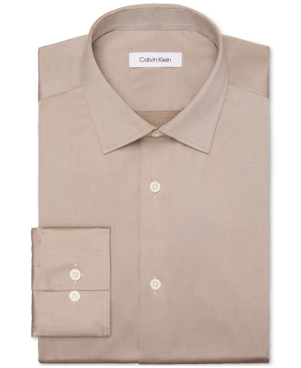 Calvin Klein Refined Cotton Stretch, Men's Slim Fit Dress Shirt