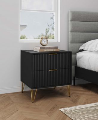 DUMBO 2-Drawer Modern Nightstand