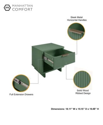 Granville 2-Piece 1-Drawer Nightstand Set