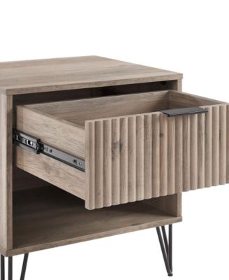 DUMBO 2-Piece 1-Drawer Modern Nightstand Set