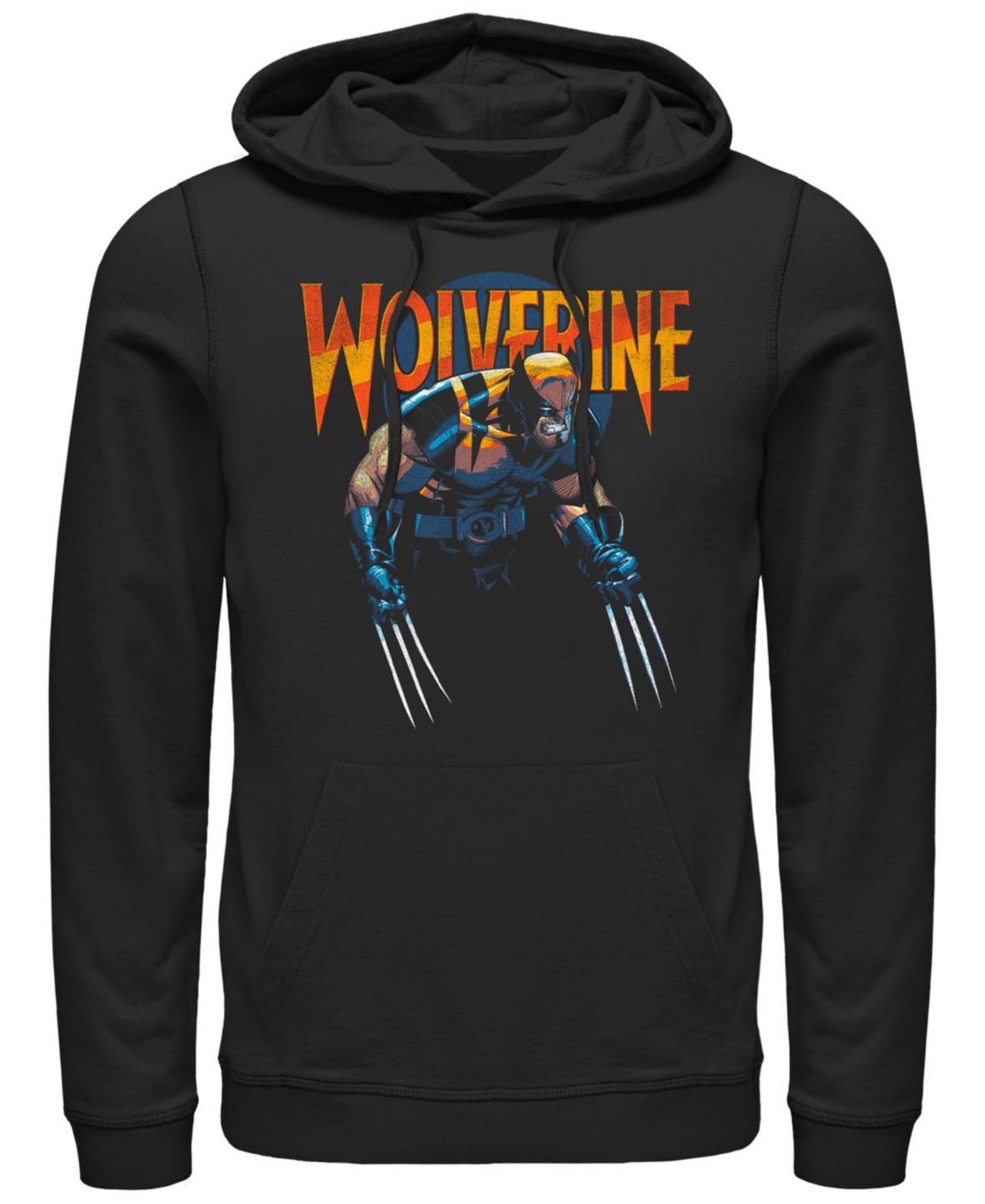 Мужское худи Fifth Sun Dark Wolverine Fleece Pullover, цвет: Чёрный — фото 1