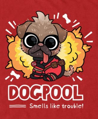 Men's Cute Dogpool Short Sleeve T-Shirt