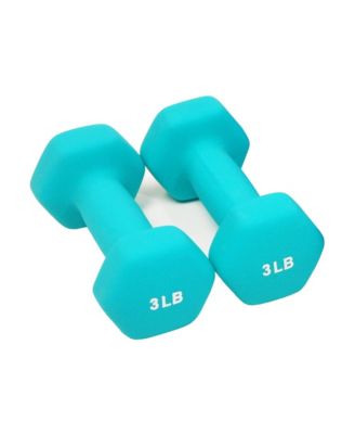 3, 5, and 8 Pound Neoprene Coated Dumbbell Set with Stand