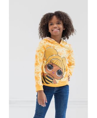 Girls Fleece Pullover Hoodie