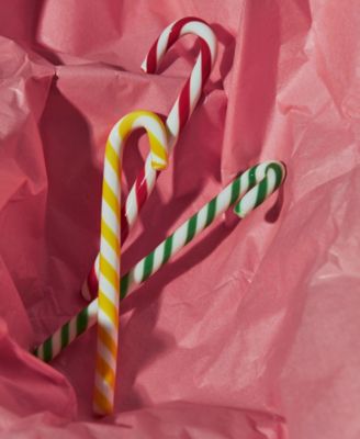 Polka Candy Cane Holiday Decor