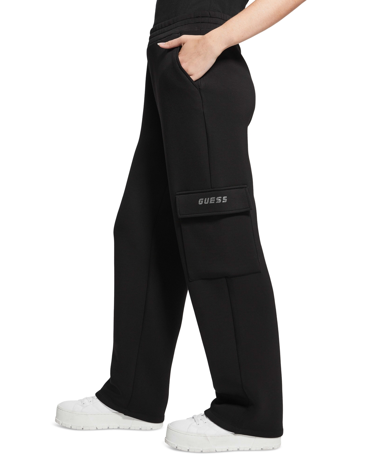 Guess Women's Cecilia Scuba Cargo Pants
