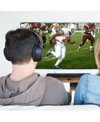 Connect T1CMA Bluetooth Transmitter & Headphones Bundle for TV