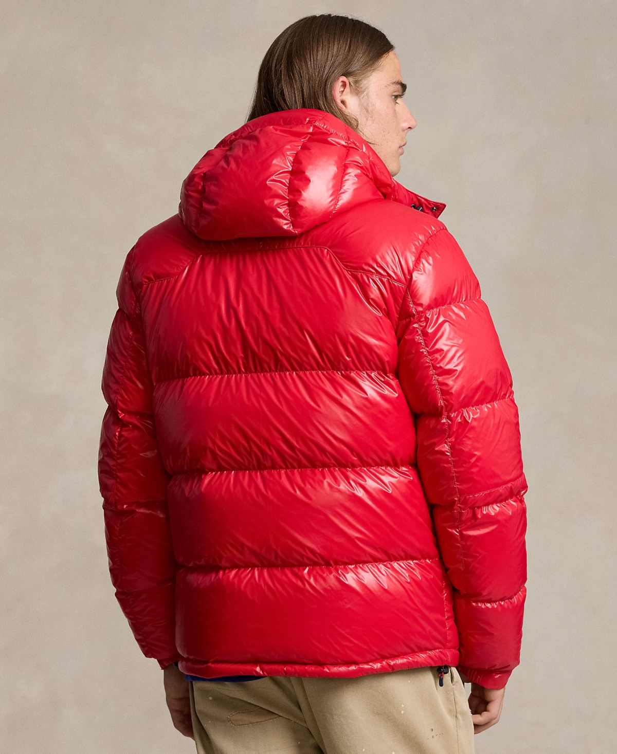 Polo Ralph Lauren Men's The Gorham Glossy Down Jacket - Rl2000 Red