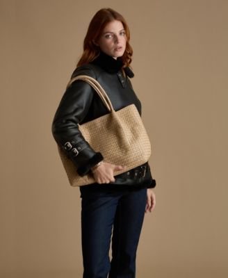 Women's Shearling Aviator Jacket